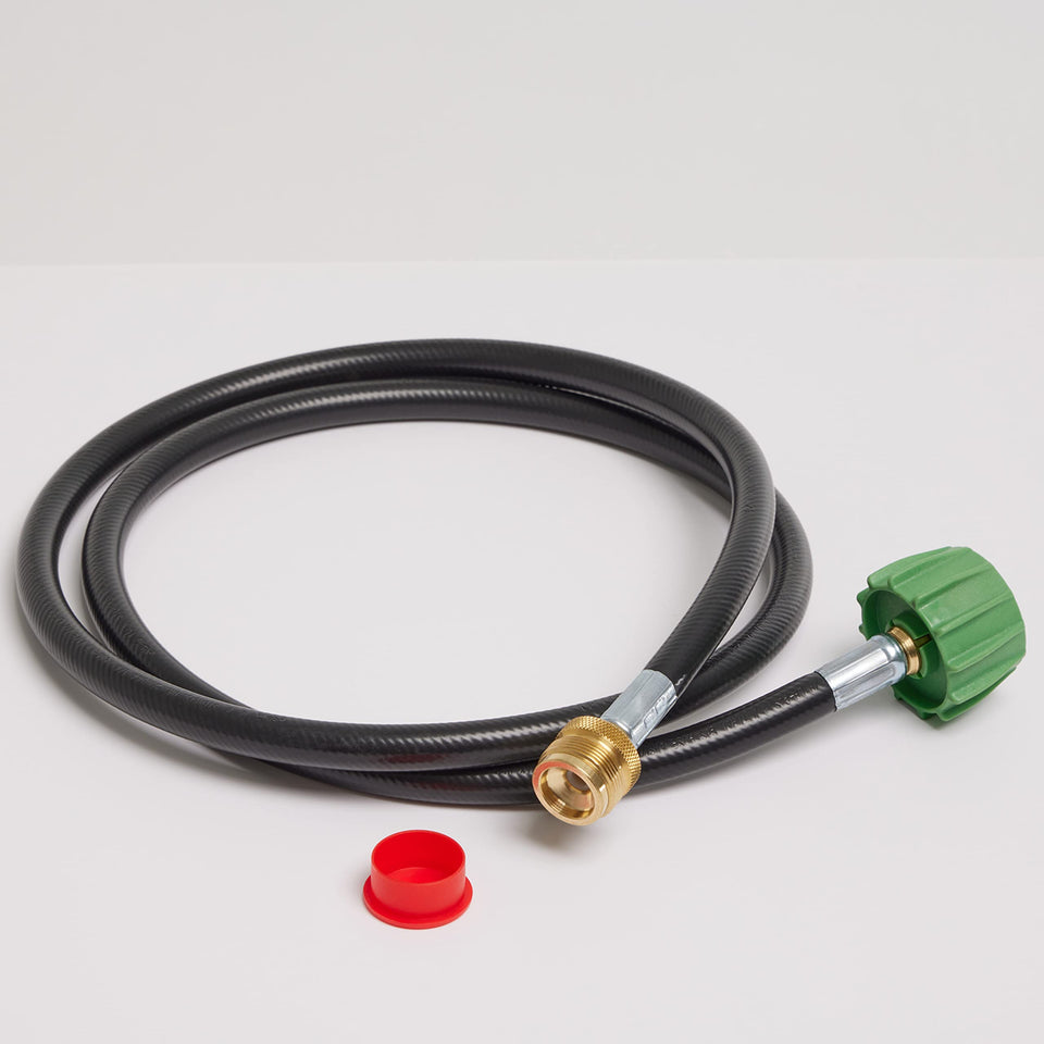 Coleman high-pressure hose 5ft for connecting 20lb tanks to stoves and lanterns.