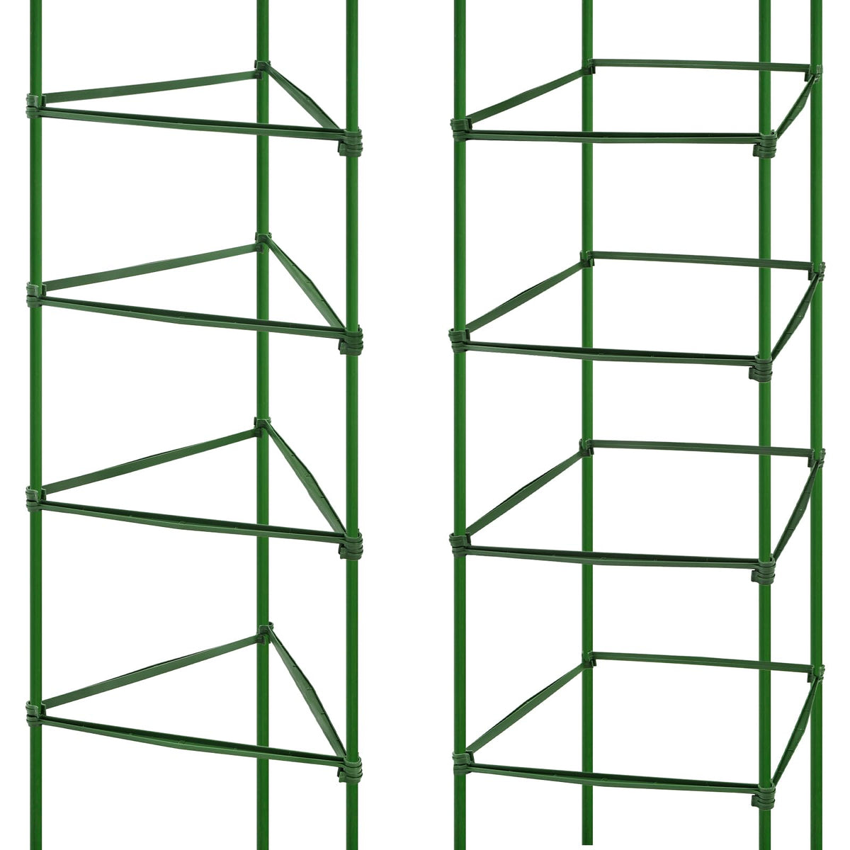 Coloch 100-pack plant stake arms simplifies supporting many plants.