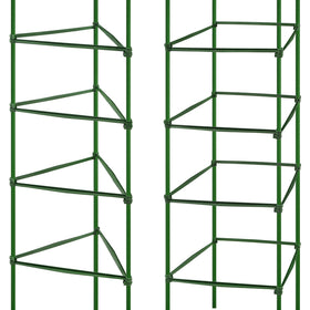 Coloch 100-pack plant stake arms simplifies supporting many plants.