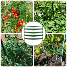 Coloch garden trellis clip system provides a firmer support for climbers.