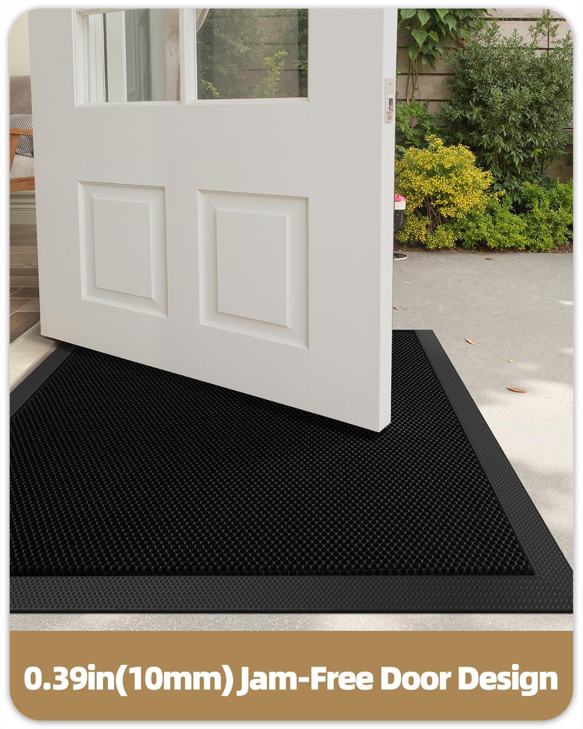 Color&Geometry fast-drying performance compared to polypropylene mats.