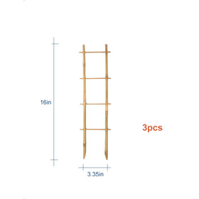 COLOtime bamboo trellis ladder monstera support keeps Monstera upright.