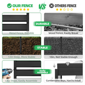 COLRASN durable metal fence coating resists rust and weathering.