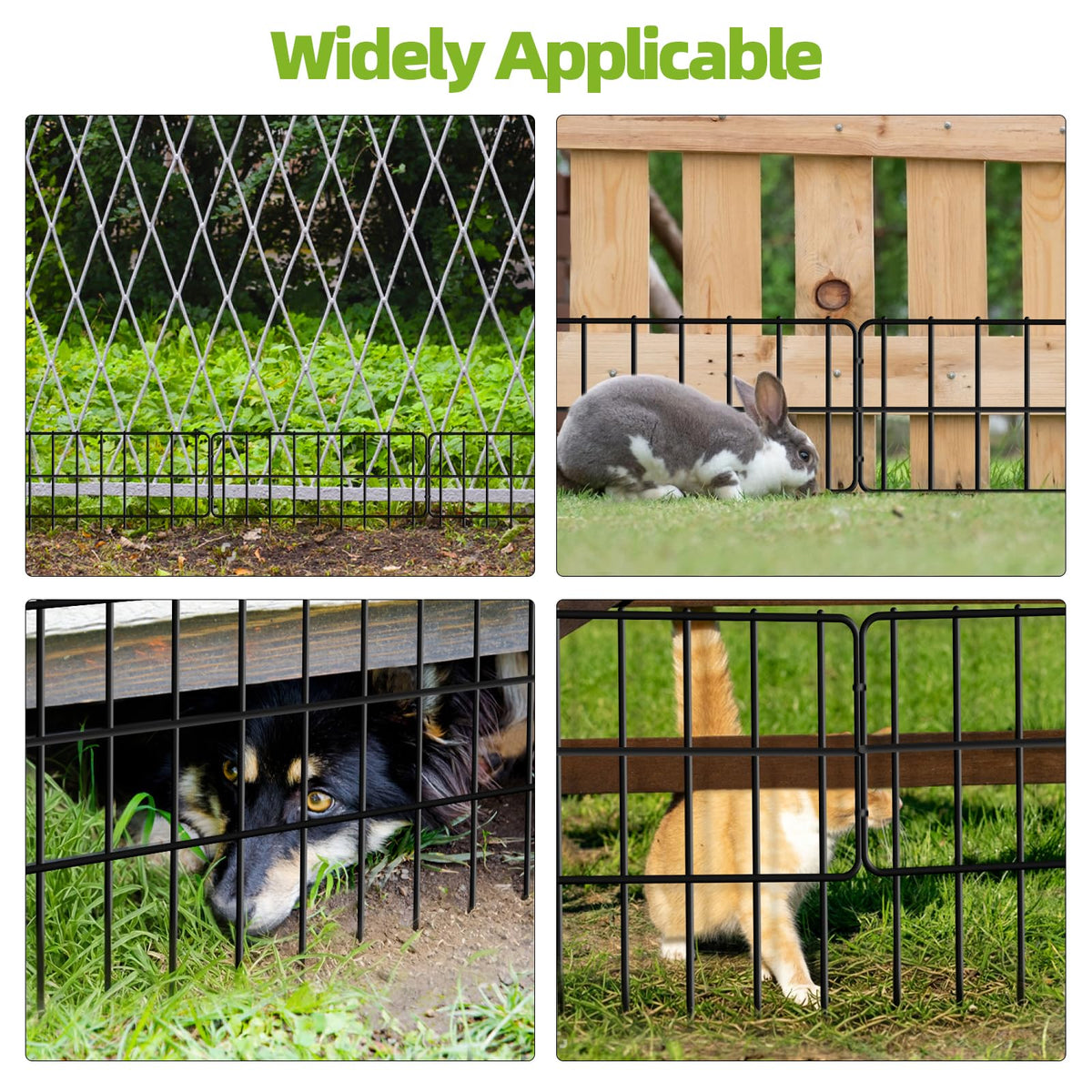 COLRASN no-dig fence system enables easy DIY installation.