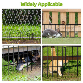 COLRASN no-dig fence system enables easy DIY installation.