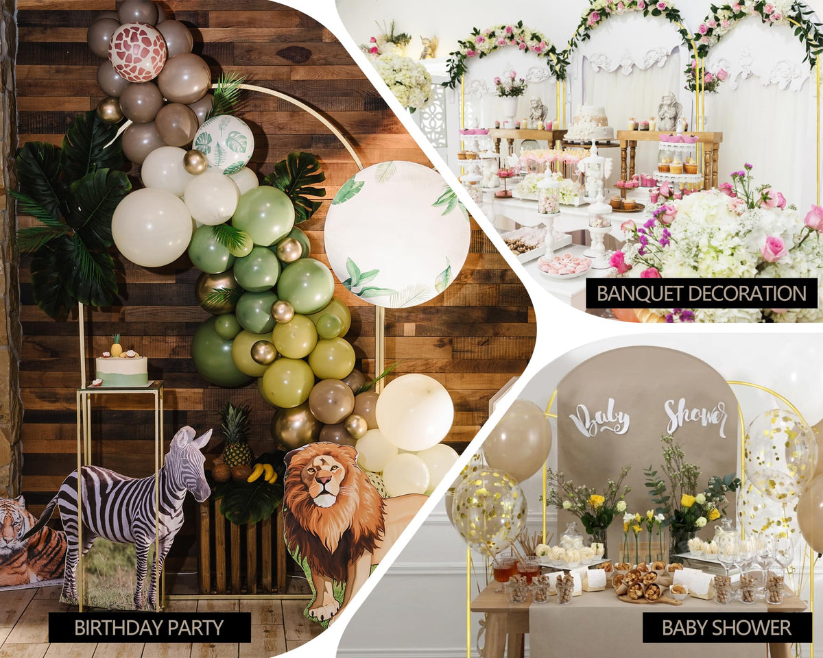 COLRASN wedding arch decor reusable across multiple events