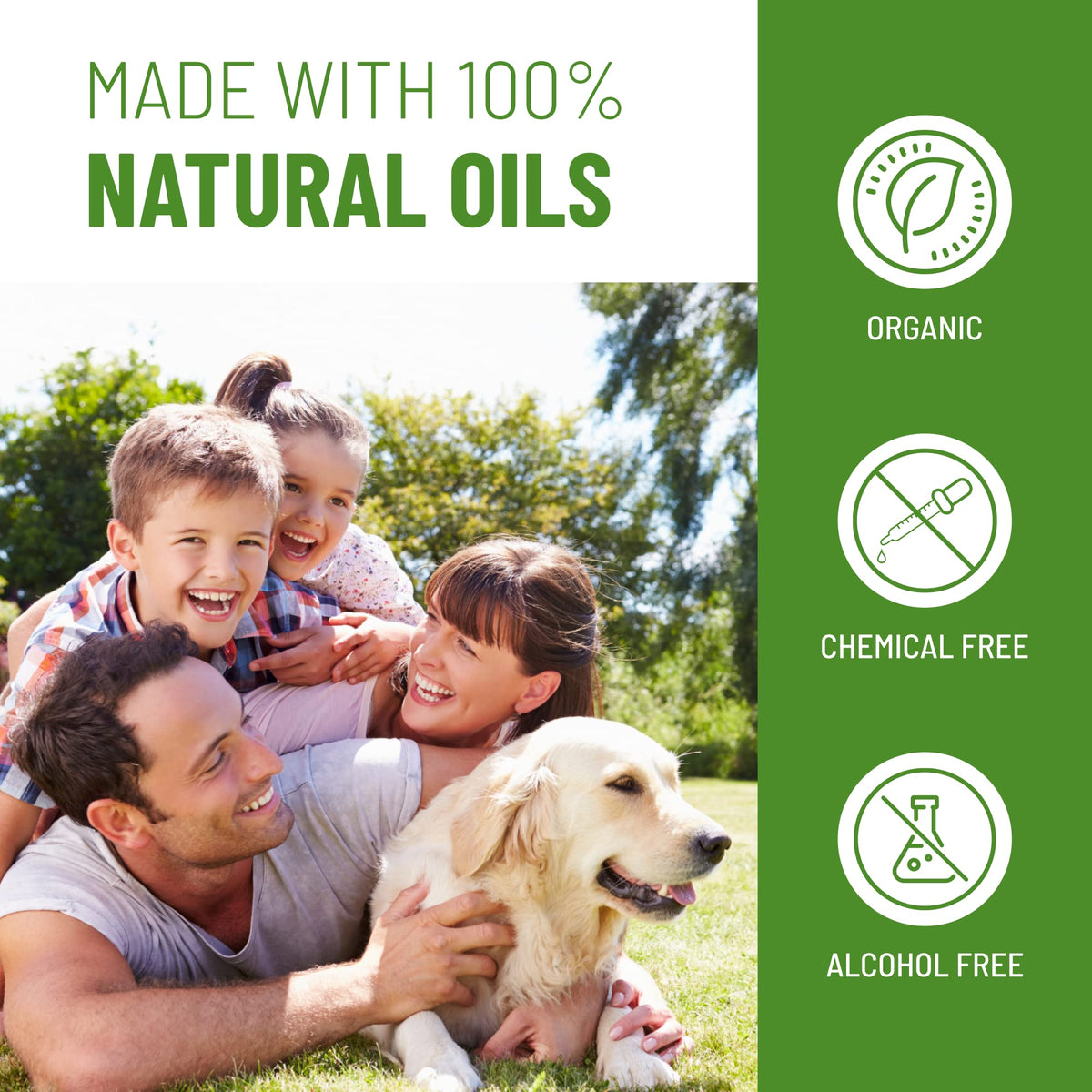 Healthy, chemical-free option for decks and patios.