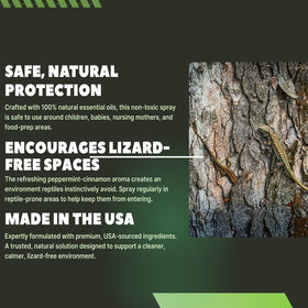 Colton's Naturals outdoor-garden application shows deterrent coverage in sunlit corners.