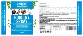 Safe for home use around family and backyard poultry.