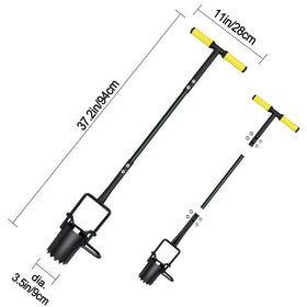 Colwelt hole-diameter guide ensures clean 3-1/2 inch holes