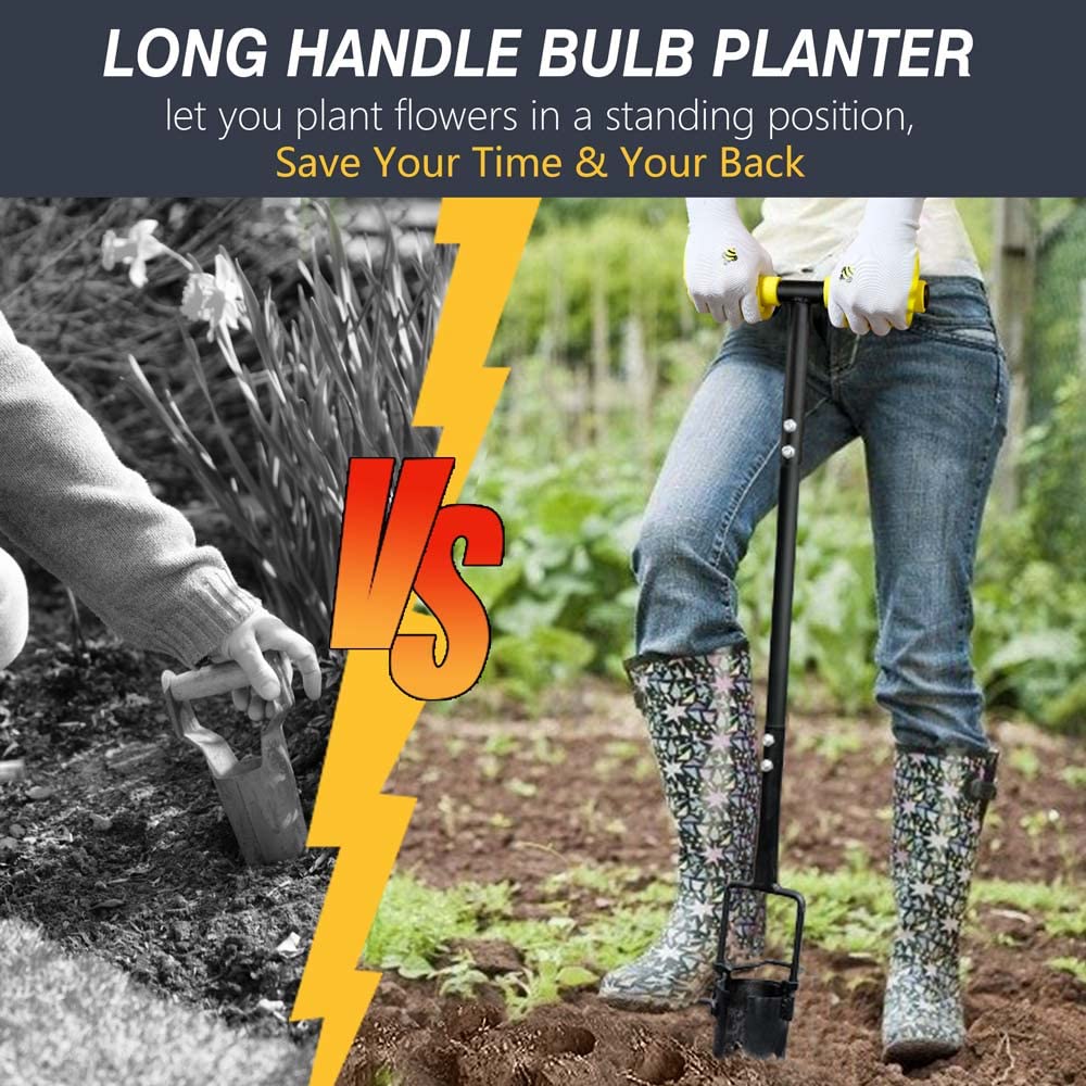 Colwelt soft-grip handle offers comfortable planting sessions