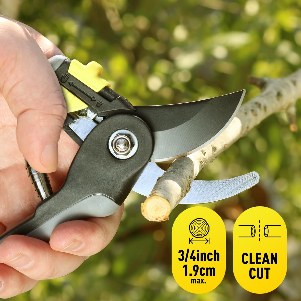 Colwelt compact set in use demonstrates easy reach in tight spaces.