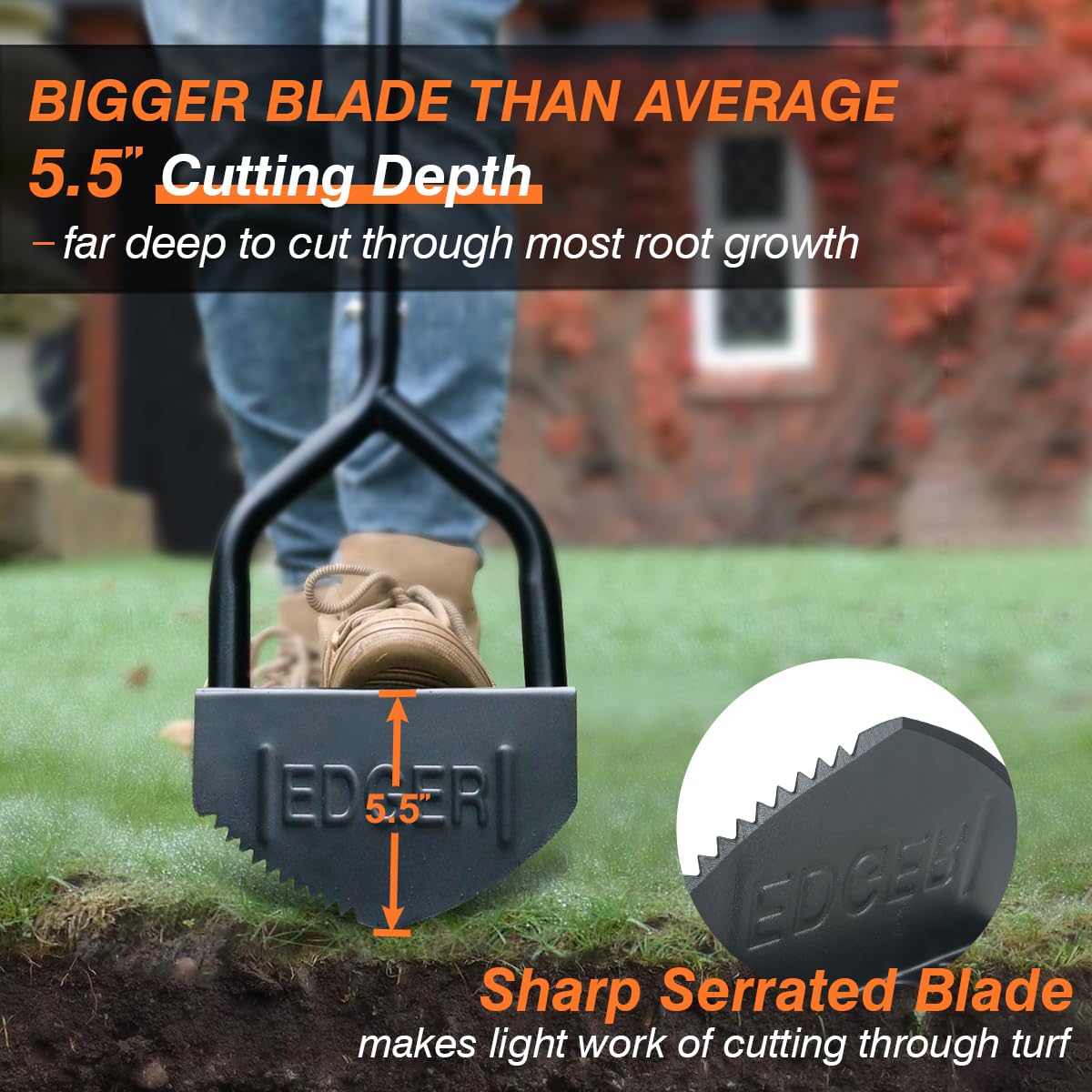 Colwelt ergonomic T-handle provides comfortable grip and control.