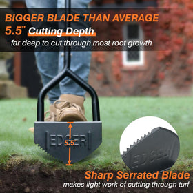 Colwelt ergonomic T-handle provides comfortable grip and control.