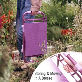Colwelt anti-slip rubber feet ensure stable use on soil.