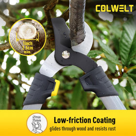 Colwelt garden shears set packaging highlights convenient 3-piece kit for immediate garden trimming.