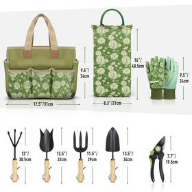 Colwelt wooden handle design enhances grip and reduces fatigue during gardening