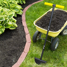 Colwelt Half Moon Edger weather-resistant steel for outdoor durability.
