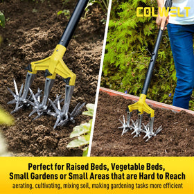 Colwelt ergonomic handle with soft grip for comfortable gardening sessions