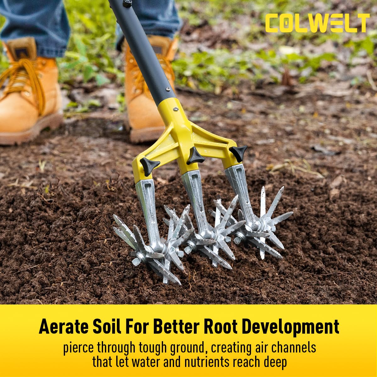Colwelt seedbed preparation with fluffy soil after cultivation