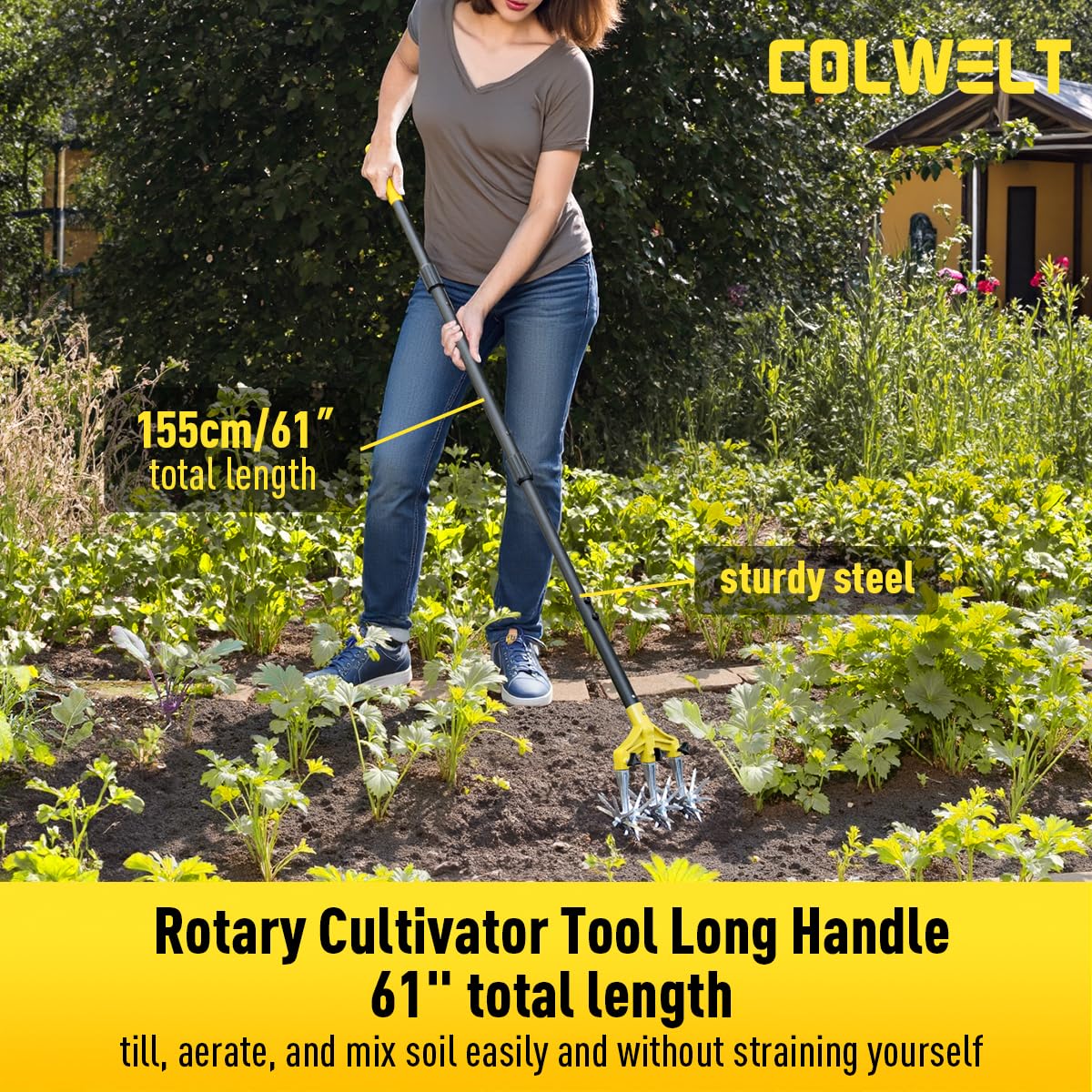 Colwelt storage-ready cultivator kept in a dry space