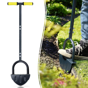 Colwelt Saw-Tooth Edger blade closeup for precise borders and clean turf cuts.