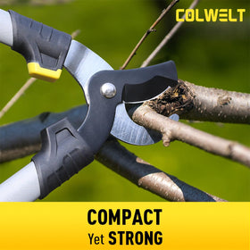 Colwelt soft-grip handle close-up highlighting comfortable grip.