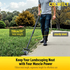 Colwelt edger kit with fixings shows ready-to-assemble setup.