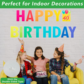 ComboJoy 20 festive balloons to complete a vibrant party scene.