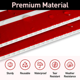 ComboJoy double-sided prints maximize readability from both directions.