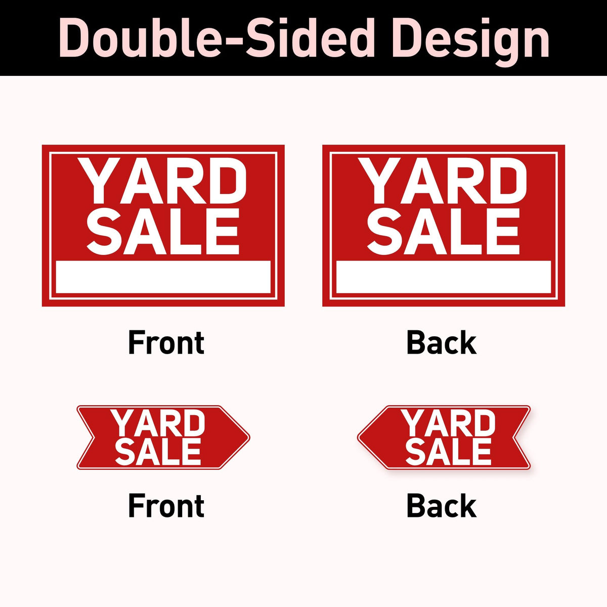 ComboJoy quick setup signs let you display details fast.