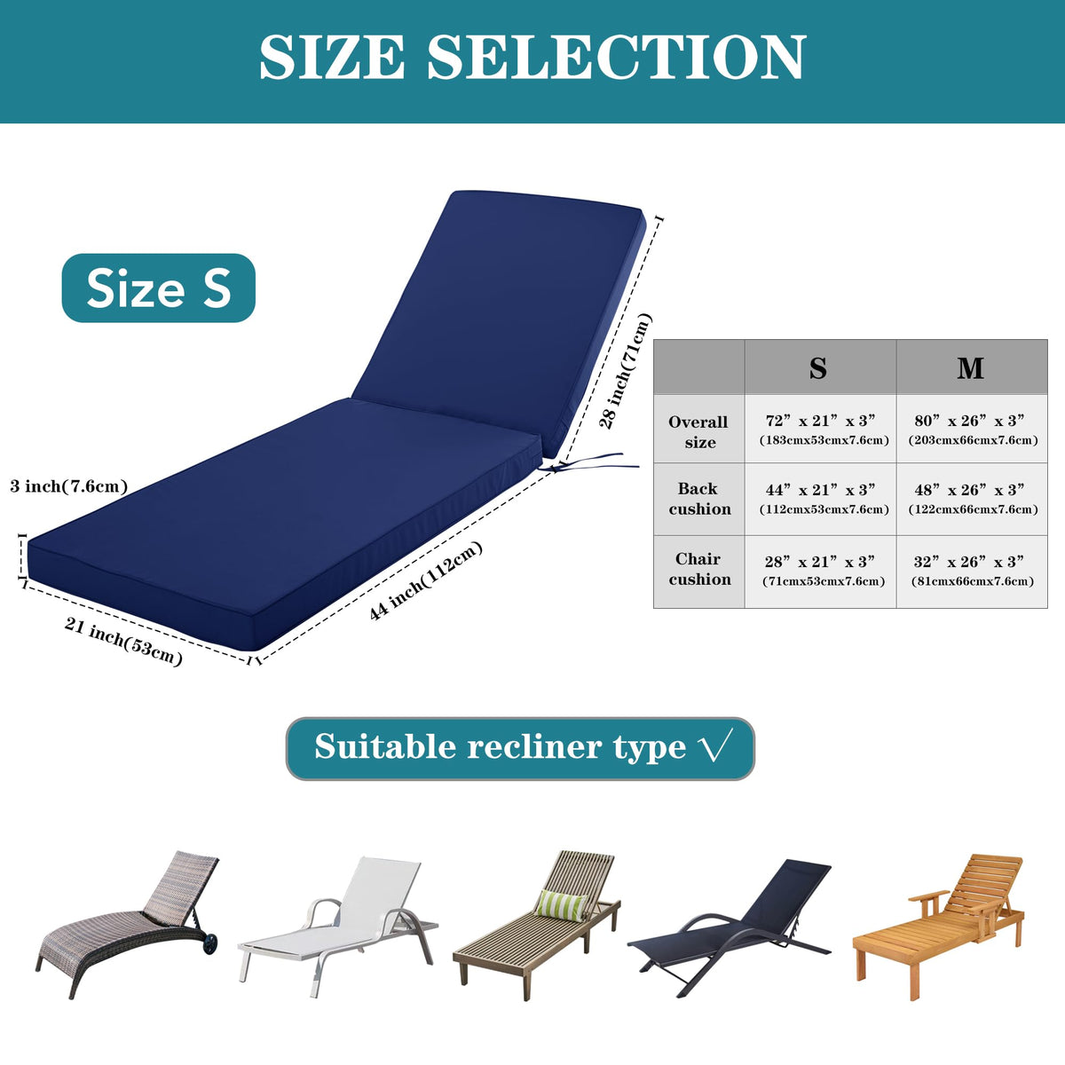 Comcaver cushion with hidden zippers for clean, secure look.