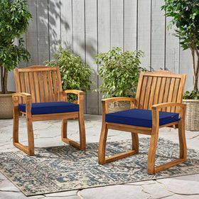Comcaver UV color-fast fabric keeps navy finish vibrant