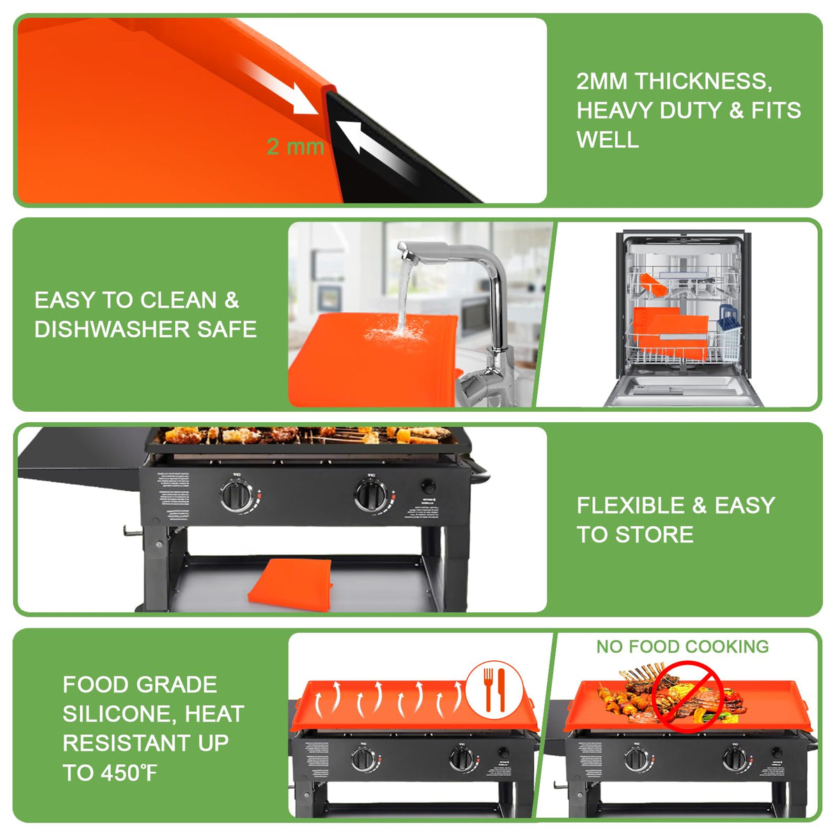 Comfamoli silicone grease cup liner keeps drips contained during grilling.