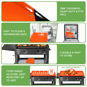 Comfamoli silicone grease cup liner keeps drips contained during grilling.