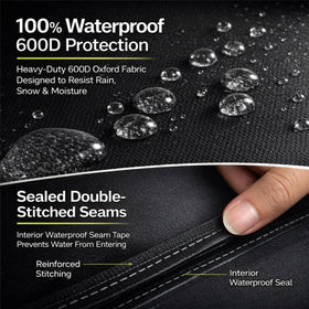 COMFY LIME Lime Grill Cover waterproof fabric shields the grill from moisture