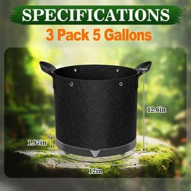 ComfyKit 3-pack reservoir detail showing bottom water system for steady moisture