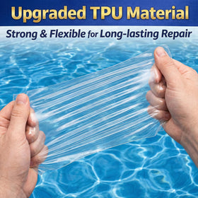 ComfyKit bounce house repair patch fixes inflatable items with adhesive convenience.