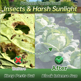 ComfyKit fine mesh at 0.04in blocks insects while allowing air.