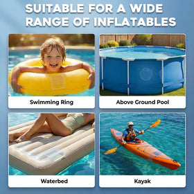 ComfyKit waterproof patch kit close-up highlights sturdy TPU material and clean edge adhesion.