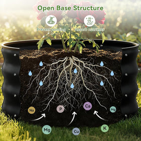 COMHOMA extra-deep planting space ideal for vegetables and herbs.