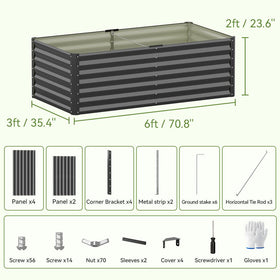 COMHOMA quick assembly with no specialized tools required