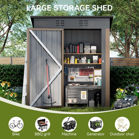 COMHOMA shed air vents promote airflow and odor control