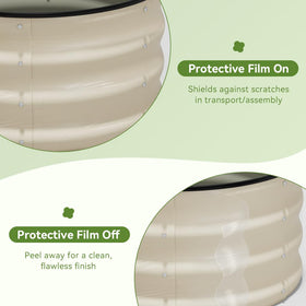 COMHOMA sturdy corner protectors included for stability