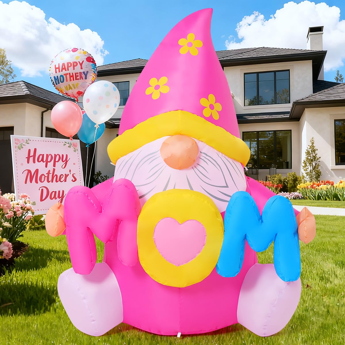 COMIN 5ft yard decoration ready to brighten your porch or garden.