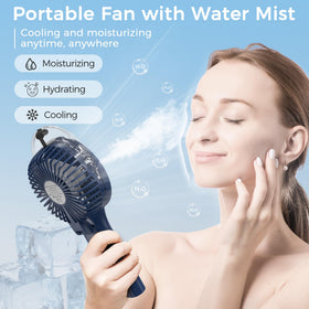 COMLIFE nano-mist humidifier in action provides skin hydration.