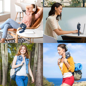COMLIFE purse-friendly design fits bags without bulk.