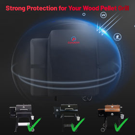 Surface dries quickly for easy cleaning after grilling in the sun.