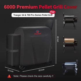 Comnova 600D fabric close-up shows durable, water repellent surface
