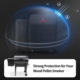 Fits 35x22x32 inches, compatible with Traeger 20 Series and similar grills